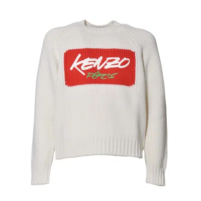 Kenzo Sweaters In White