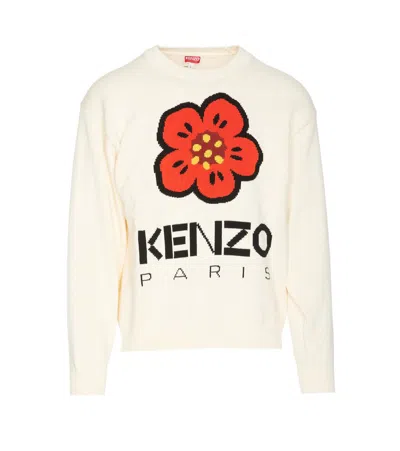 Kenzo Sweaters In White