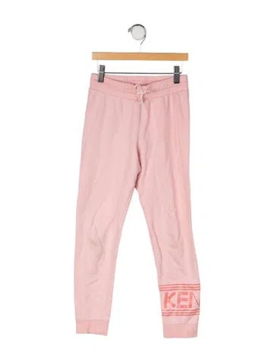 Pre-owned Kenzo Kids' Sweatpants In Pink