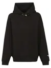 Kenzo Pin-detail Hoodie In Black