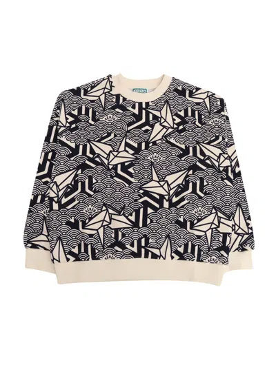 Kenzo Sweatshirt In Blue