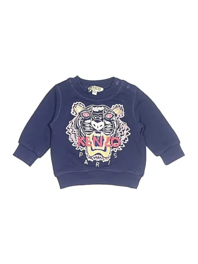 Pre-owned Kenzo Babies' Sweatshirt In Blue