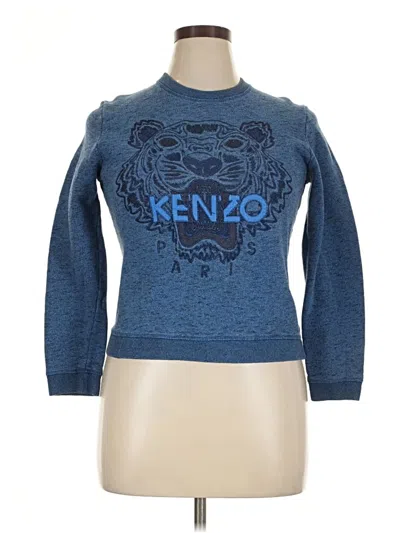 Pre-owned Kenzo Sweatshirt In Blue