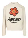 Kenzo Sweatshirt Futura Print In Neutral