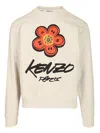 Kenzo Sweatshirt Futura Print In Neutral