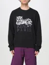 Kenzo "happy Tiger" Sweatshirt In Black