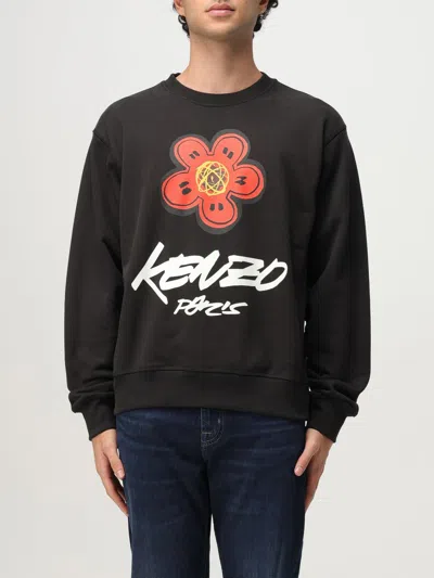 KENZO SWEATSHIRT KENZO MEN COLOR BLACK,H22387002