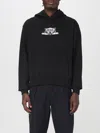 Kenzo Happy Tiger Hoodie In Black