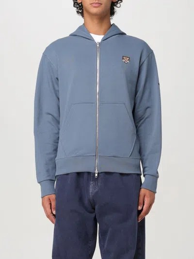 Kenzo Lucky Tiger Zip-up Hoodie In Blau