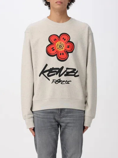 KENZO SWEATSHIRT KENZO MEN COLOR GREY,H22387020