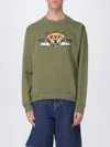 Kenzo Silm Fit Sweatshirt In Green