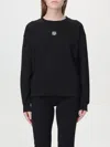 Kenzo Lucky Tiger Cotton Sweatshirt In Schwarz