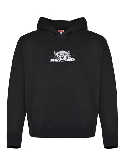 Kenzo Sweatshirt Made Of  Cotton In Black