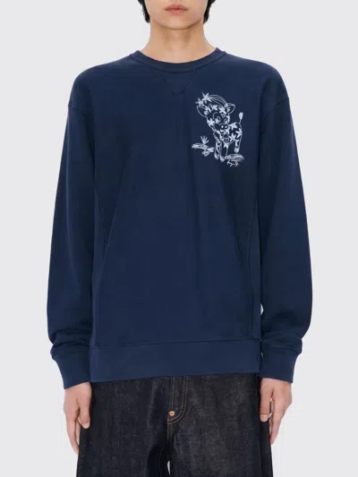 Kenzo Sweatshirt Men In Blue