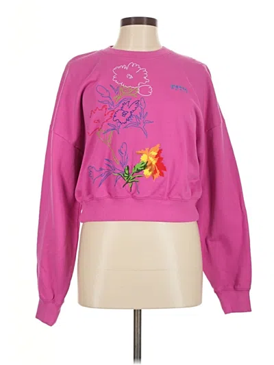 Pre-owned Kenzo Sweatshirt In Pink