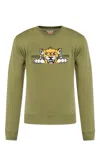 Kenzo Silm Fit Sweatshirt In Green