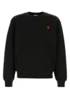 Kenzo Boke Flower Embroidered Cotton Sweatshirt Clothing