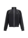 Kenzo Zippered Track Sweatshirt In Black