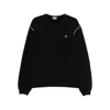 Kenzo Boke Flower 2.0 Embroidered Sweatshirt In Black