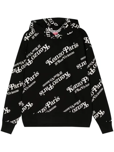 Kenzo Sweatshirts In Black/white