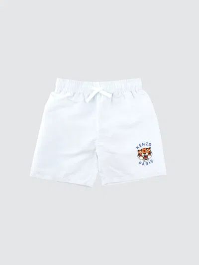 Kenzo Swimsuit Kids Color Blue In White
