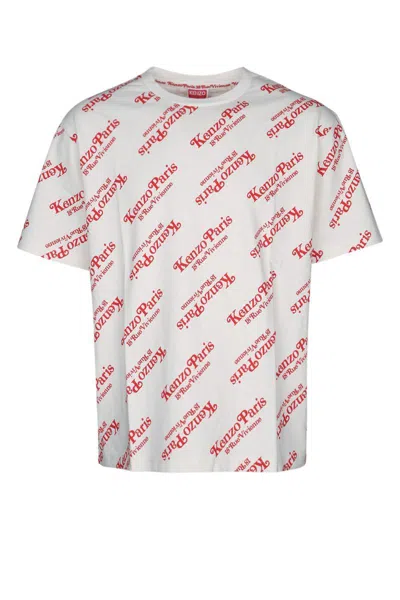 Kenzo T-shirt In Off White