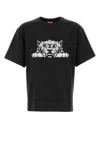 Kenzo Black Oversized T-shirt With Print