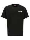 Kenzo Boke Flower 2.0 Classic Cotton Logo Graphic T-shirt In Black
