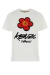 Kenzo T-shirt In Cotone Bianco  Donna In White