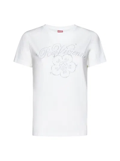 Kenzo T-shirt In Beige