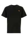 Kenzo Black Cotton T-shirt In Black
