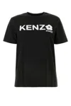 Kenzo Women Gots Boke Flower 2.0 T-shirt In Black