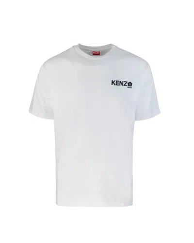 KENZO WHITE BOKE FLOWER 2.0 T-SHIRT