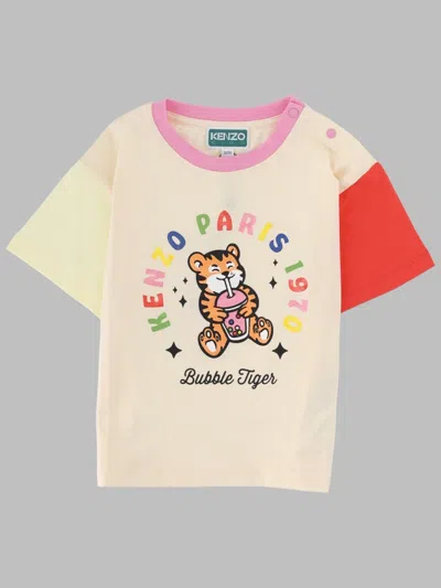 Kenzo Tee Shirt In Multi