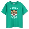 Kenzo Lucky Tiger T-shirt In Green