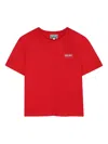 Kenzo Logo-print Cotton T-shirt In Red