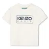 Kenzo T-shirt Mit Grafischem Print In White