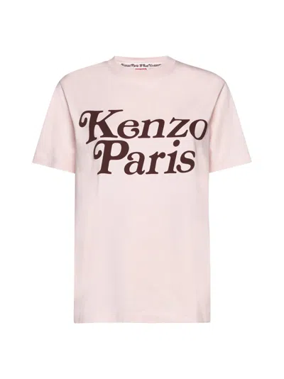Kenzo T-shirt In Faded Pink