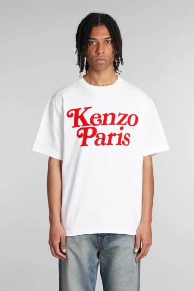 Kenzo T-shirt In White Cotton