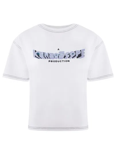Kenzo T-shirt In White Cotton