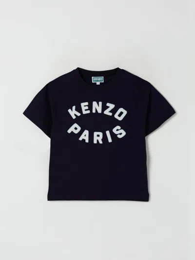 Kenzo T-shirt  Kids Kinder Farbe Blau In Blue