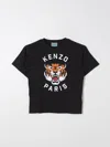 KENZO T-SHIRT KENZO KIDS KIDS COLOR BLUE,G25340009