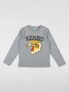 KENZO T-SHIRT KENZO KIDS KIDS COLOR GREY,F98168020