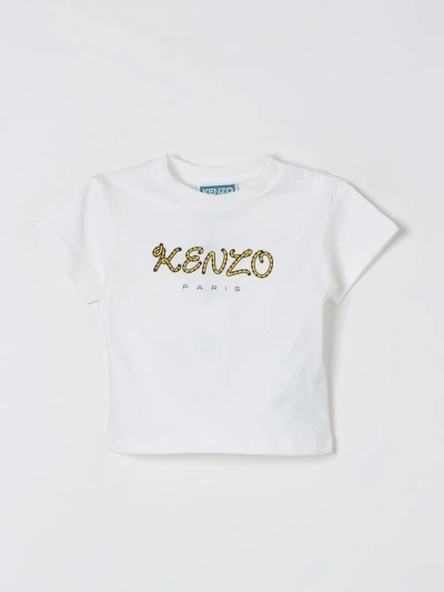 Kenzo Babies' T-shirt  Kids Kids In Ivory