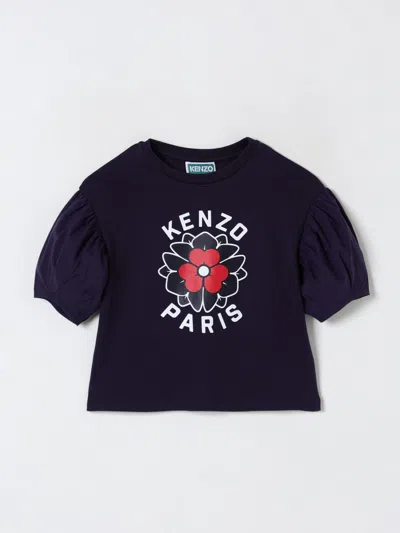 Kenzo T-shirt  Kids Kids Color Marine