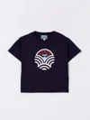 Kenzo Logo-print T-shirt In Marine