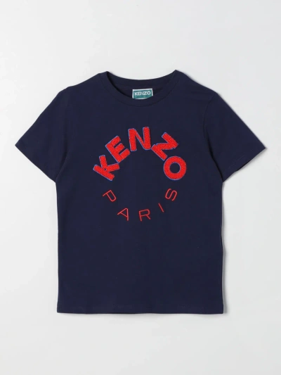 Kenzo T-shirt  Kids Kids Color Marine