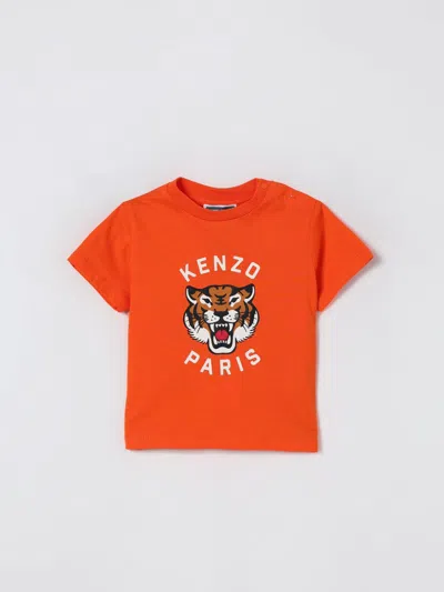 Kenzo Babies' T-shirt  Kids Kids Color Orange