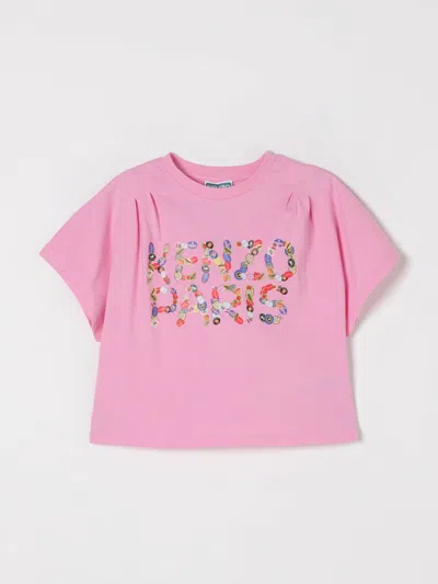 Kenzo Babies' T-shirt  Kids Kids Color Pink