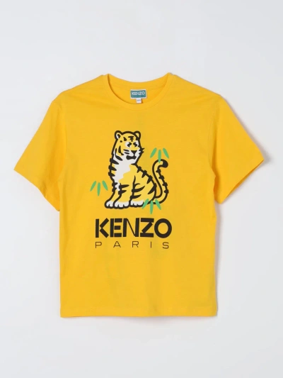 Kenzo T-shirt  Kids Kids In Yellow